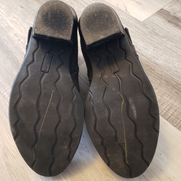 Ruff Hewn Dikson Black Buckled Ankle Boot - Picture 7 of 12